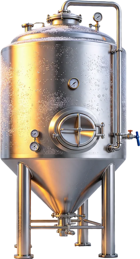 Tanque fermentador de inox